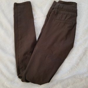 YMI Hyperstretch Skinny Jeans Brown Size 5
